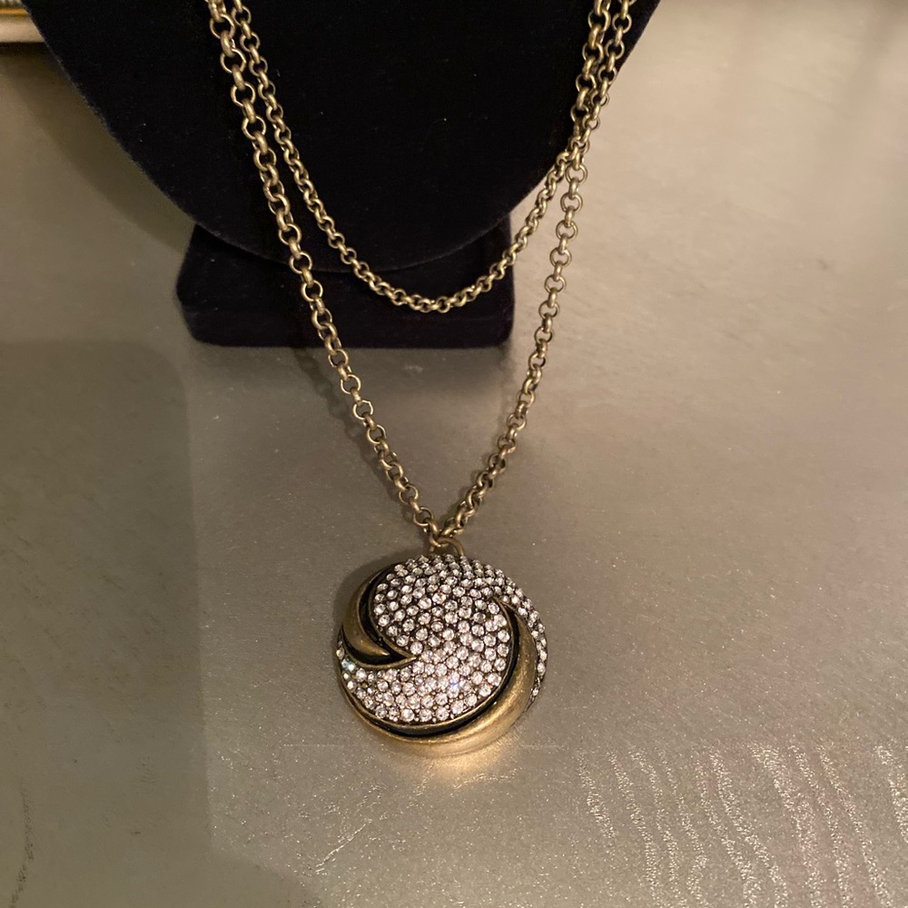 SALE! Lulu Frost for J Crew rhinestone Necklace